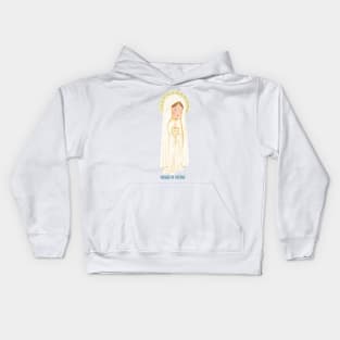 Virgen de Fatima Kids Hoodie